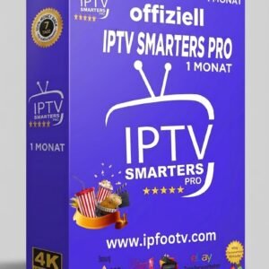 IPTV Smarters Pro Abonnement – 1 Monat