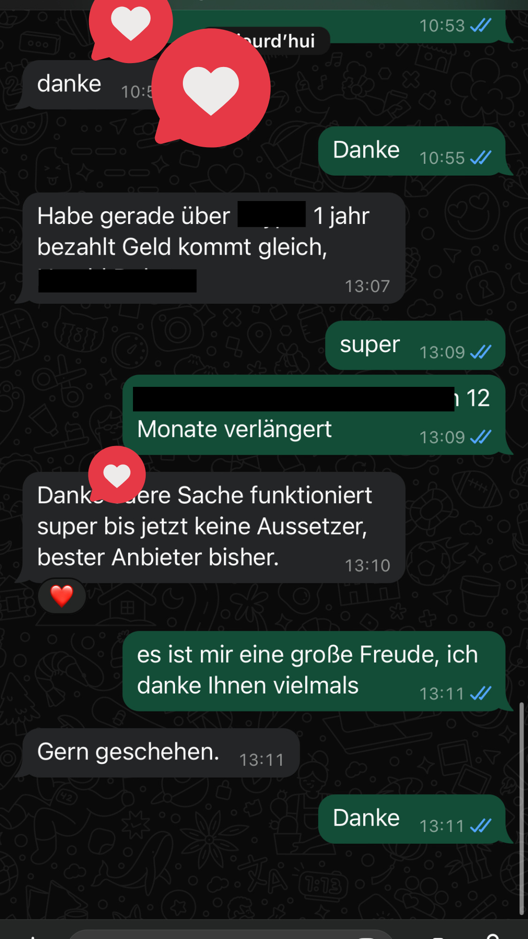 Customer review