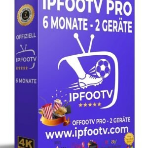 6 Monate Premium IPTV – 2 Anschlüsse gleichzeitig