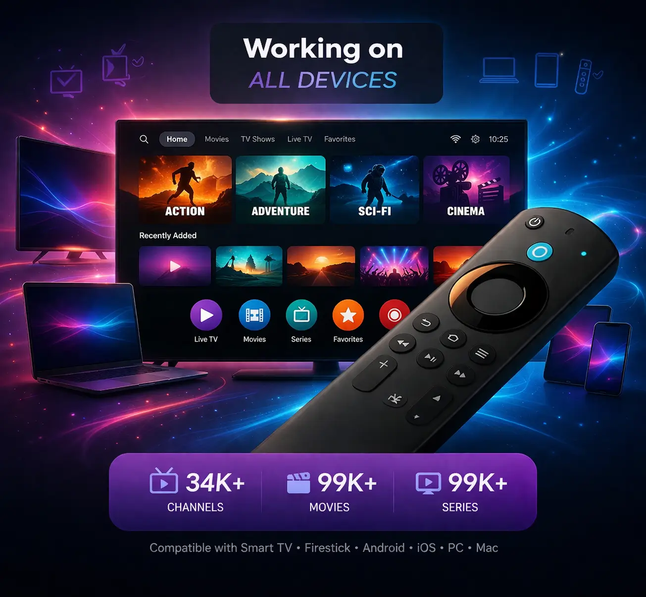 Abonnement IPTV France Multi Appareils